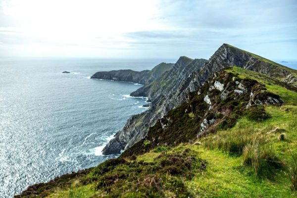 Achill Island Cliffs View Mayo Ireland