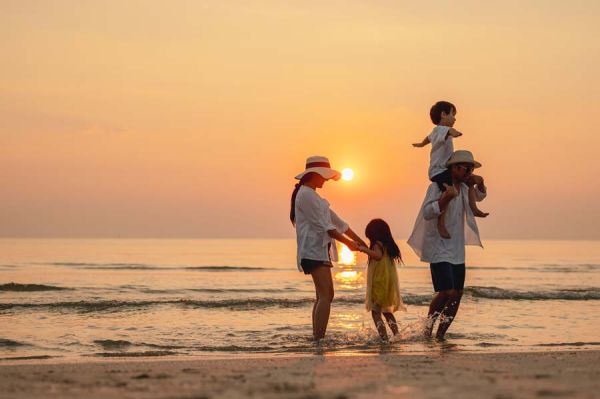 Beach on the West Coast of Ireland - Ideal Family Holiday Location