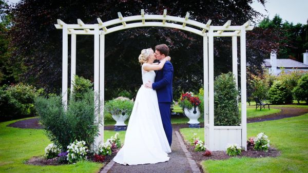 wedding couple banner