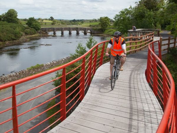 Cyclist on the Greenway near Newport Co Mayo_master - gallery