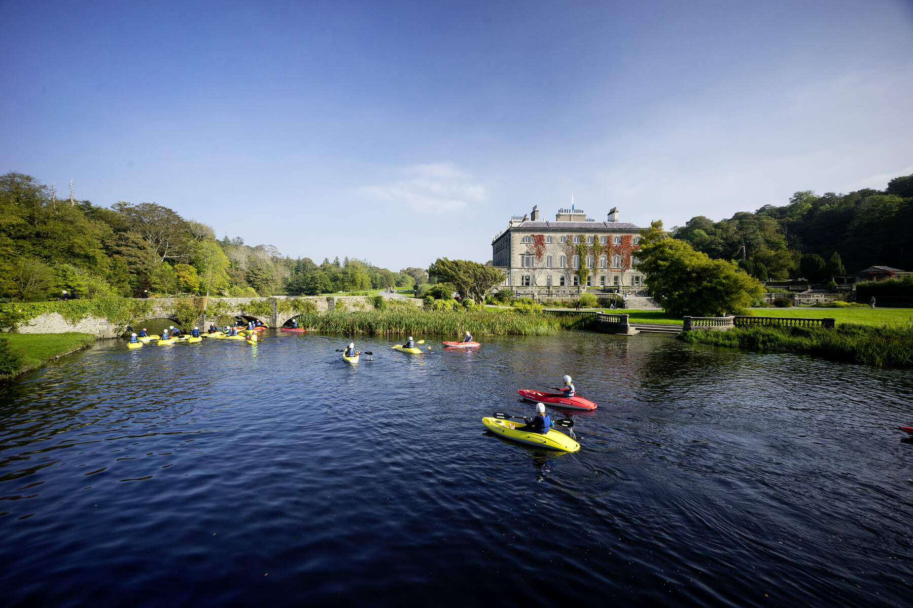 kayaking carrowbeg river westport house